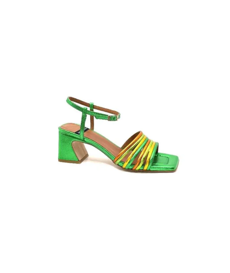 23042 Cuir Metal Vert*angel alarcon
