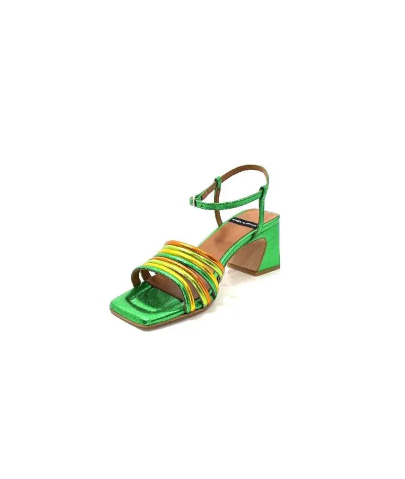23042 Cuir Metal Vert*angel alarcon