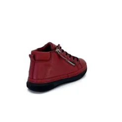 Baskets Ivoire 500-358 Cuir Bordeaux*Ivoire0401a Discount