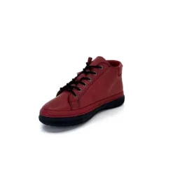 Baskets Ivoire 500-358 Cuir Bordeaux*Ivoire0401a Discount