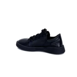 Baskets Ivoire 500-952 Cuir Noir*Ivoire0401a Sale