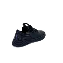 Baskets Ivoire 500-952 Cuir Noir*Ivoire0401a Sale
