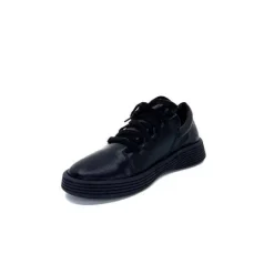 Baskets Ivoire 500-952 Cuir Noir*Ivoire0401a Sale