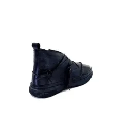 Baskets Ivoire 500-350 Cuir Noir*Ivoire0401a New