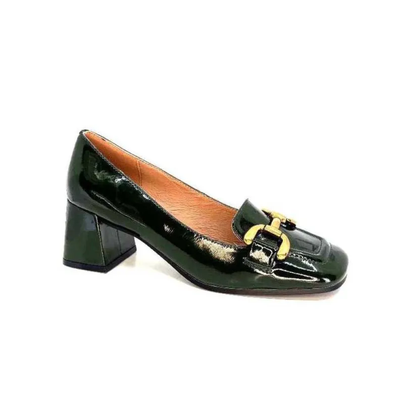 573 Cuir Vernis Vert*bibi lou New