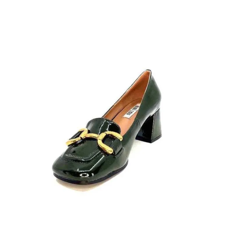 573 Cuir Vernis Vert*bibi lou New