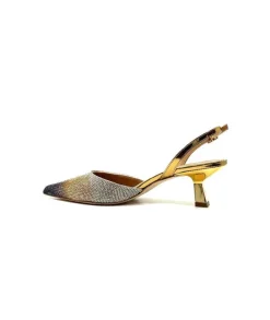 1906 Cuir Strass Or*chantal Clearance