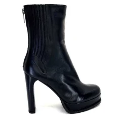 2145 F326 Cuir Noir*chantal New