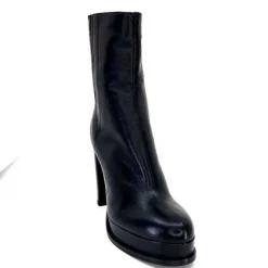 2145 F326 Cuir Noir*chantal New