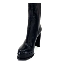2145 F326 Cuir Noir*chantal New