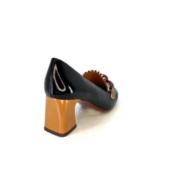 Anata Cuir Vernis Noir*Chie Mihara Hot