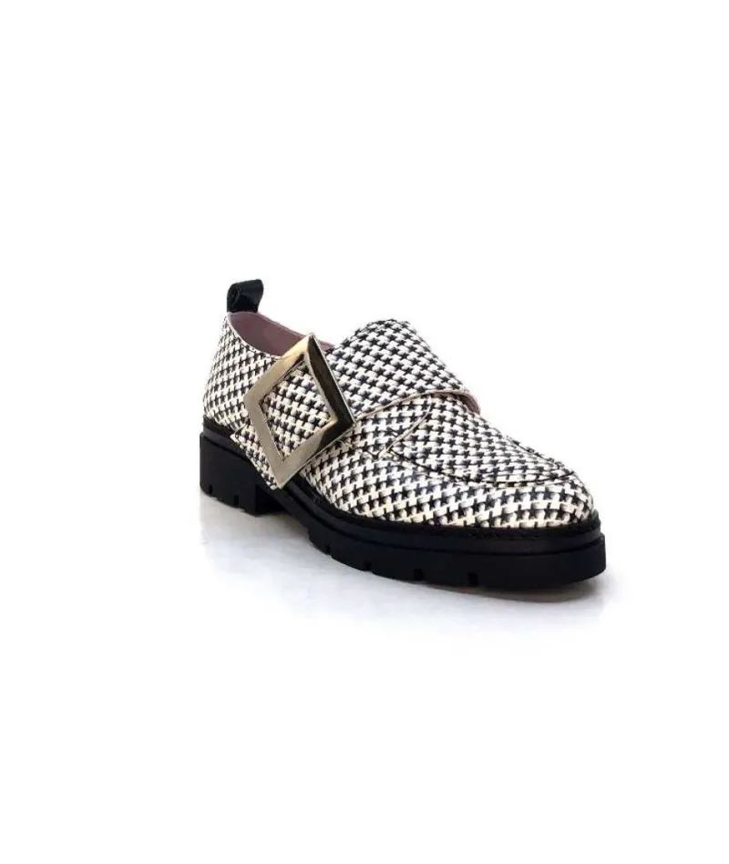 4782 Cuir Blanc Imprime Etoile Noir*Dansi Online