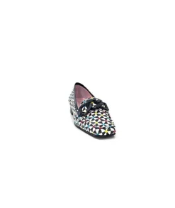5344 Cuir Imprime Blanc Noir Multi*Dansi Discount