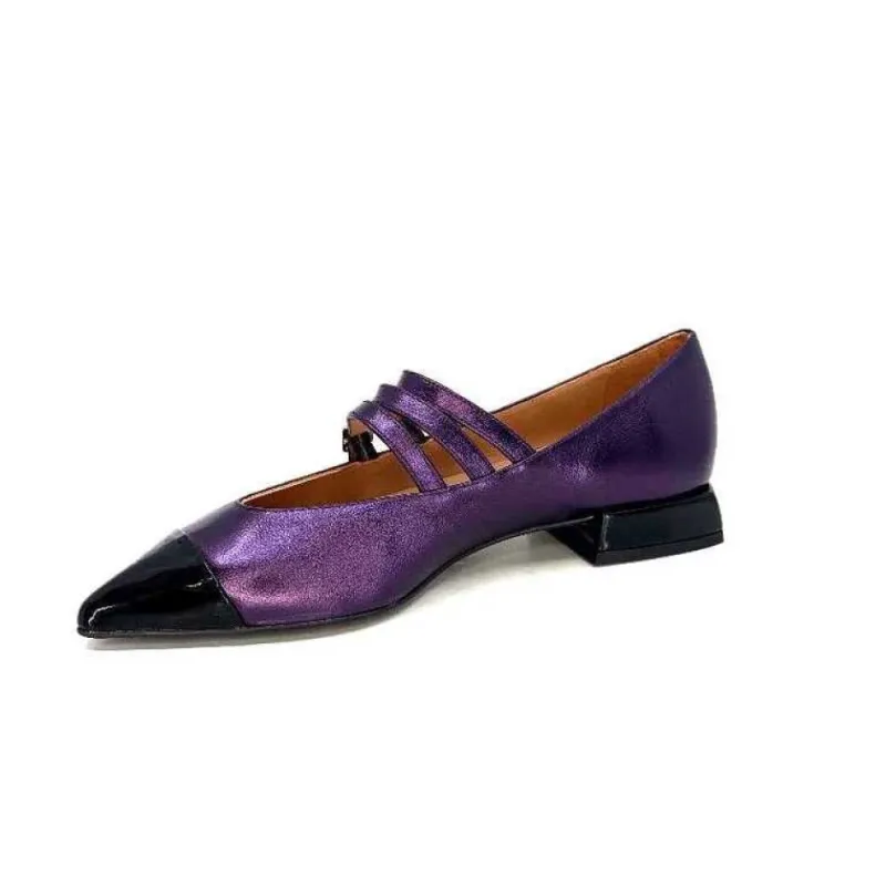 5702 Cuir Metallique Violet*Dansi New