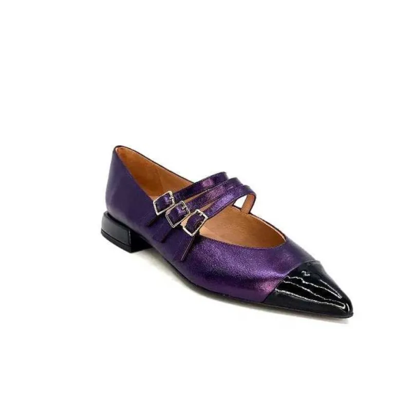 5702 Cuir Metallique Violet*Dansi New
