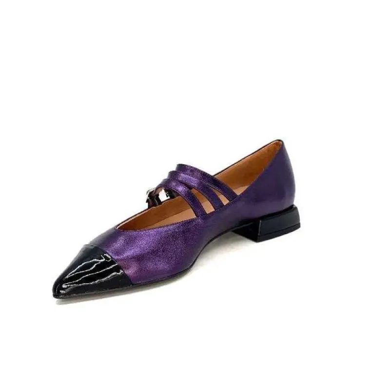 5702 Cuir Metallique Violet*Dansi New