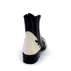 5904 Cuir Noir Et Blanc*Dansi Discount