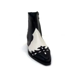 5904 Cuir Noir Et Blanc*Dansi Discount