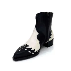 5904 Cuir Noir Et Blanc*Dansi Discount