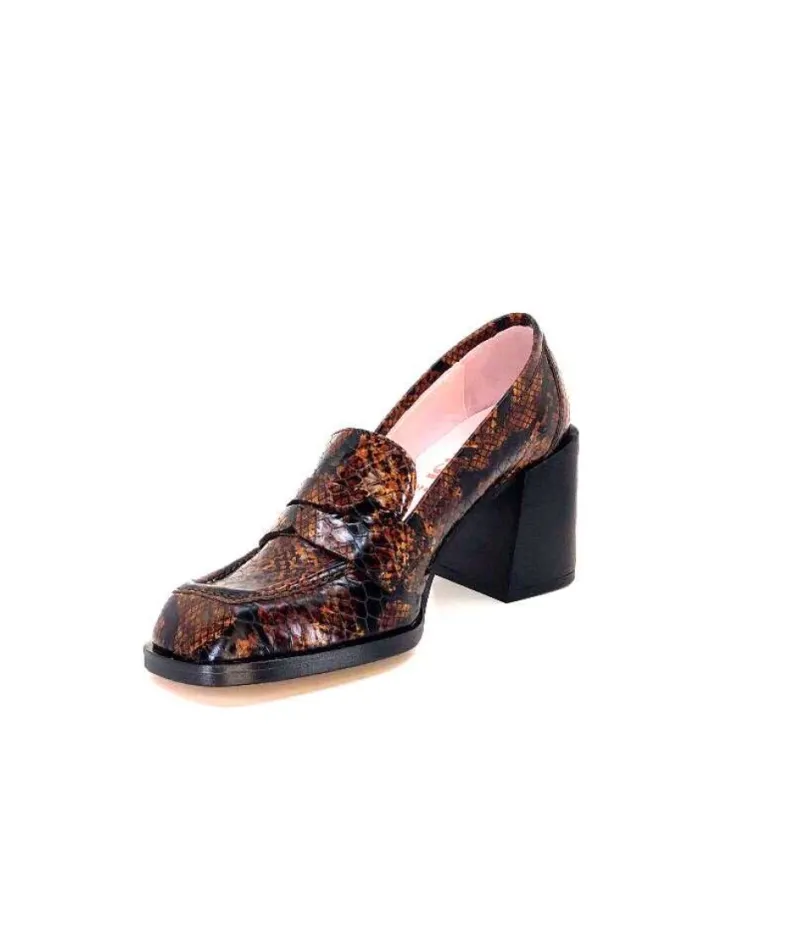 4963 Cuir Snack Marron*Dansi Outlet