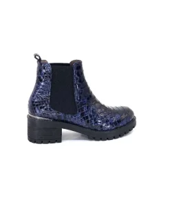 Dinka Cuir Vernis Coco Bleu*Minka Sale