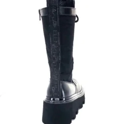 E2992-T Cuir Noir Textile Noir*Elena iachi Sale