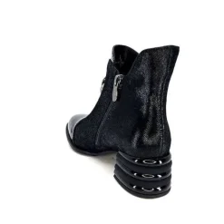 Maculotte Cuir Irise Noir Vernis Noir*Elue Par Nous New