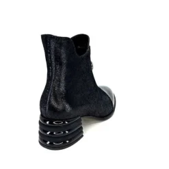 Maculotte Cuir Irise Noir Vernis Noir*Elue Par Nous New