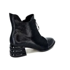 Maculotte Cuir Irise Noir Vernis Noir*Elue Par Nous New