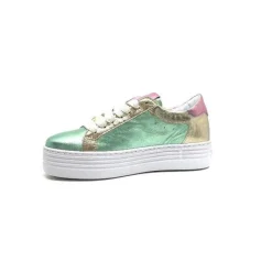 Nany Cuir Metal Vert*Elue Par Nous Clearance