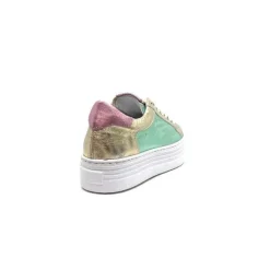 Nany Cuir Metal Vert*Elue Par Nous Clearance