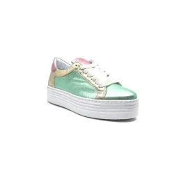 Nany Cuir Metal Vert*Elue Par Nous Clearance