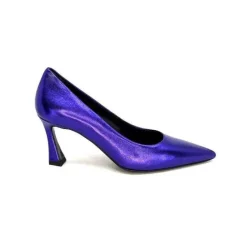 Enzo Di Martino Eli 702 Cuir Metallique Violet*moon flower - enzo di martino New