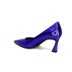 Enzo Di Martino Eli 702 Cuir Metallique Violet*moon flower - enzo di martino New