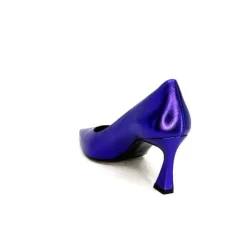 Enzo Di Martino Eli 702 Cuir Metallique Violet*moon flower - enzo di martino New