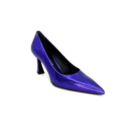 Enzo Di Martino Eli 702 Cuir Metallique Violet*moon flower - enzo di martino New