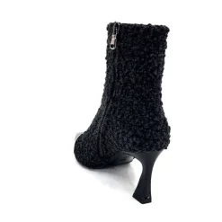 Enzo Di Martino Eli 716 Cuir & Textile Noir*moon flower - enzo di martino Sale