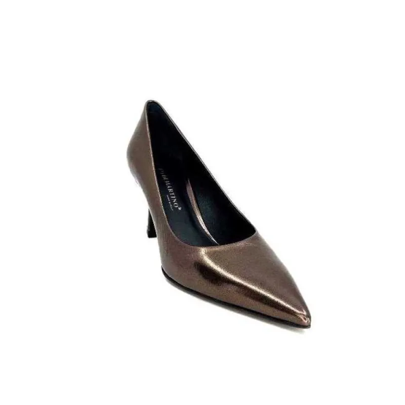 Enzo Di Martino Eli 702 Cuir Metallique Moka*moon flower - enzo di martino