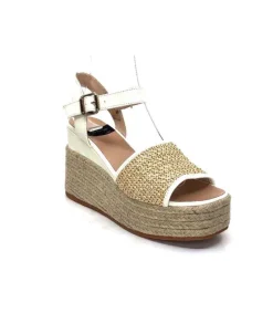 Edi Cuir Blanc & Raffia*Gaimo Best