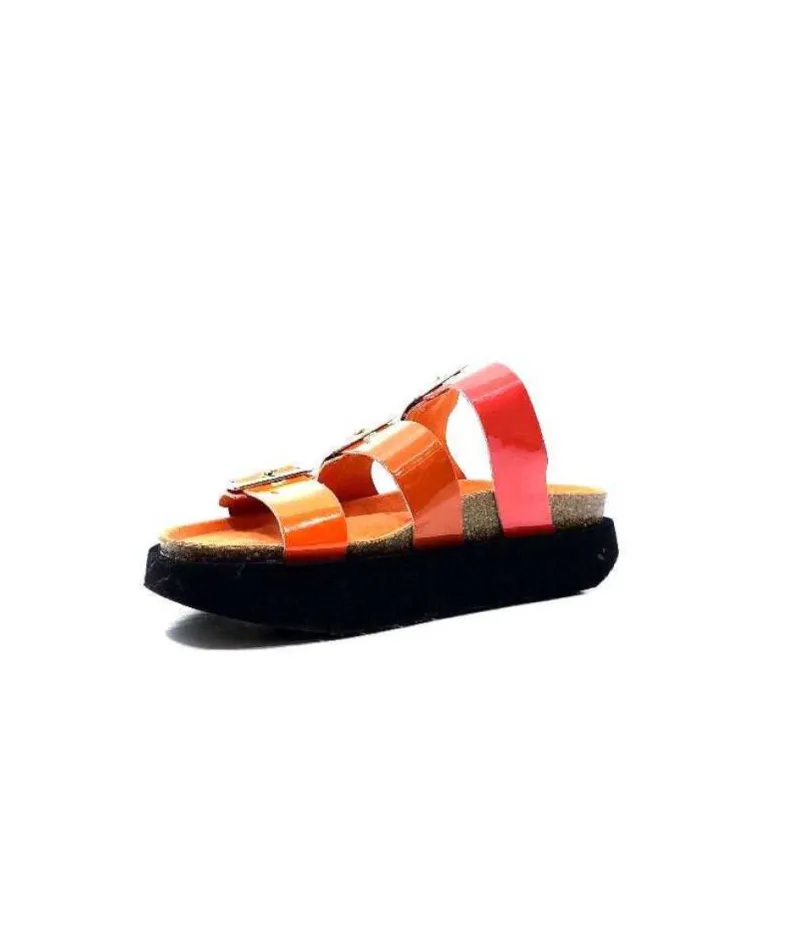 Genuins G104873 Cuir Vernis Orange*genuins factory s.l Discount