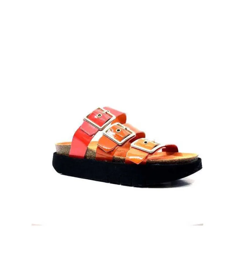 Genuins G104873 Cuir Vernis Orange*genuins factory s.l Discount