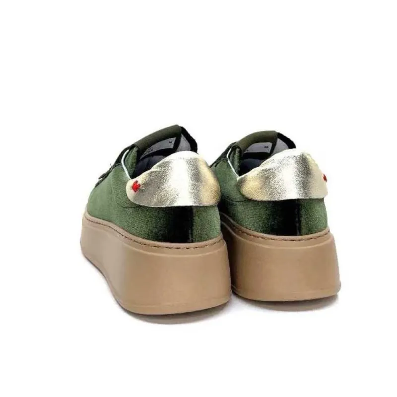 Pia 104A Velour Vert*GioPiu New