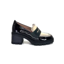 Chi 232965 Everest Cuir Vernis Noir Cuir Vert & Beige*Hispanitas Online