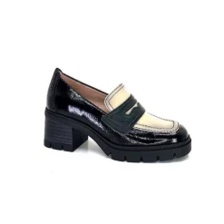 Chi 232965 Everest Cuir Vernis Noir Cuir Vert & Beige*Hispanitas Online