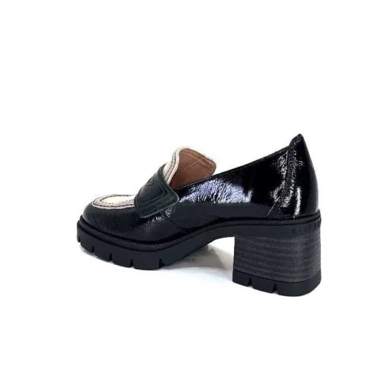 Chi 232965 Everest Cuir Vernis Noir Cuir Vert & Beige*Hispanitas Online