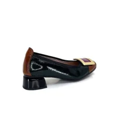 Chi 233141 Salma Cuir Vernis Vert Cuero Fushia*Hispanitas