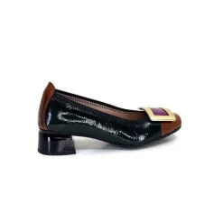 Chi 233141 Salma Cuir Vernis Vert Cuero Fushia*Hispanitas