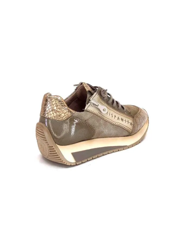 Hi 222277 Rafaell Cuir Vison & Taupe*Hispanitas Outlet