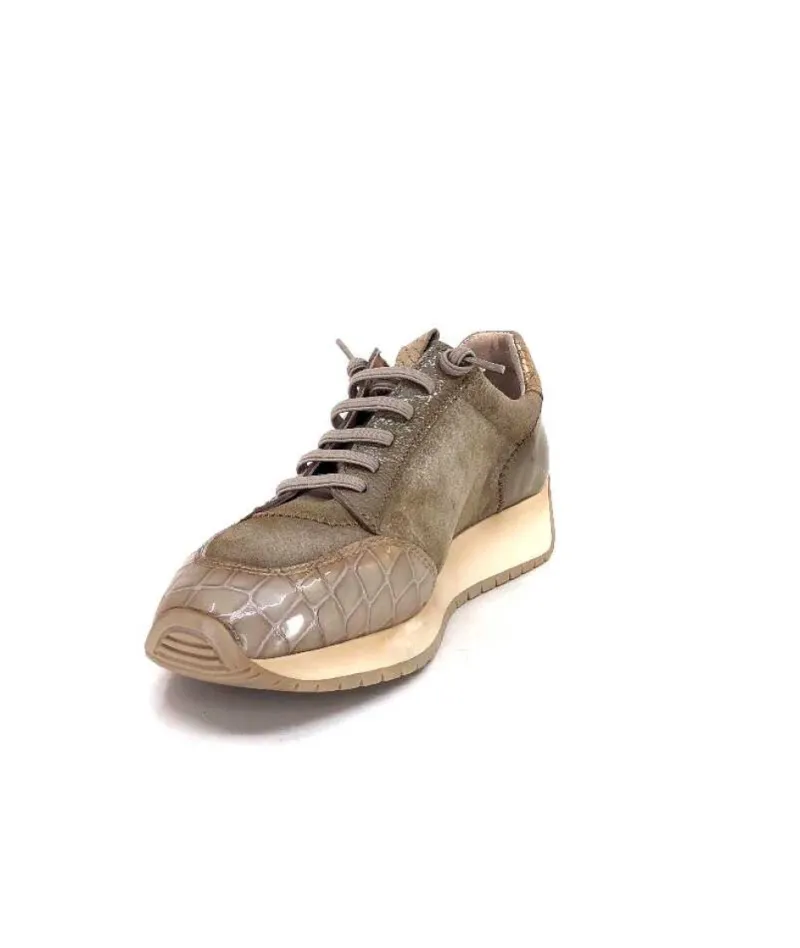 Hi 222277 Rafaell Cuir Vison & Taupe*Hispanitas Outlet