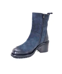 Ivoire 7753 Cuir Daim Bleu Marine*Ivoire0156 Outlet